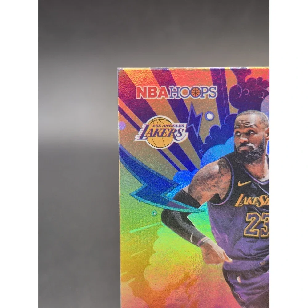 2026 Topps NBA Hoops Lebron James #HW-11 Hard Wired Refractor LA Lakers 76ers